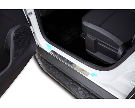 Kapı Eşiği Krom 4 Parça Duster SUV 2018 Ve Sonrası Modeller İçin