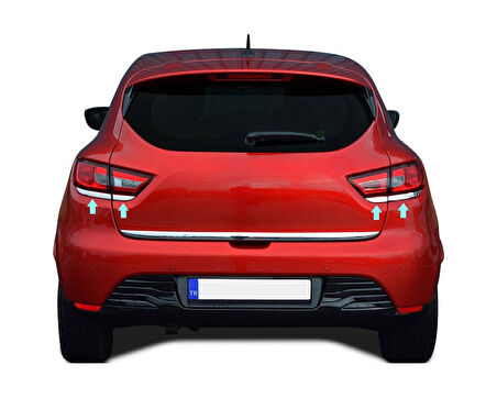 Stop Çıtası Alt Krom 4 Parça Clio-4 HB 5D 2012 Ve Sonrası Modeller İçin