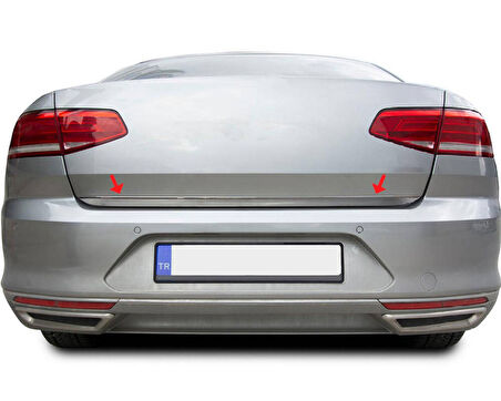 Passat B8 Bagaj Alt Çıta Krom SD 2015 - 2019 Arası Modeller İçin