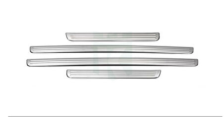Passat B8 İç Kapı Eşiği Krom 4 Parça SW 2015 - 2019 Arası Modeller İçin