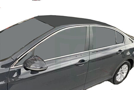 Passat B8 Cam Çerçevesi Krom 8 Parça SD 2015 - 2019 Arası Modeller İçin