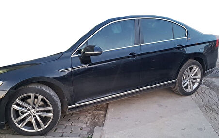 Passat B8 Cam Çerçevesi Krom 8 Parça SD 2015 - 2019 Arası Modeller İçin