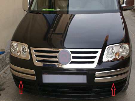 Caddy Ön Tampon Kaşı 4 Parça 2003-2010 Arası Modeller İçin