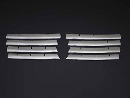 VW T5 Transporter Uyumlu Ön Panjur Krom 8 Parça 2003 - 2010 Arası Modeller İçin