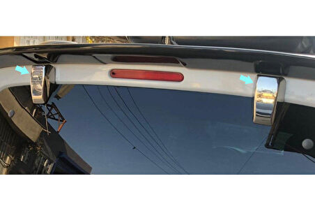 Bagaj Cam Menteşe Kapağı Krom 2 Parça Berlingo-3 Mini Van 2019 Ve Sonrası Modeller İçin