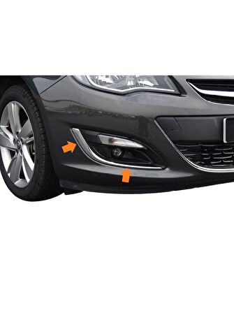 Sis Far Çerçevesi Krom 2 Parça Astra J SD 2012-2014 Arası Modeller İçin