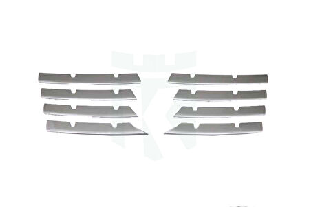 Passat B6 3C Ön Panjur Krom 8 Parça SD 2005 - 2010 Arası Modeller İçin