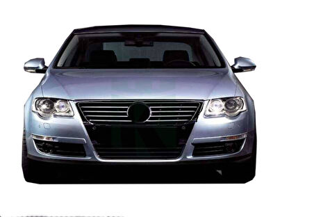 Passat B6 3C Ön Panjur Krom 8 Parça SD 2005 - 2010 Arası Modeller İçin