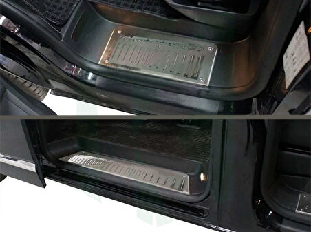 VW T4 Transporter Uyumlu Kapı Eşiği Krom 3 Parça 1995 - 2003 Arası Modeller İçin