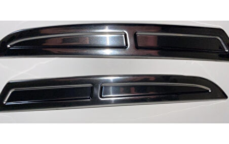 Arka Difüzör Krom 2 Parça Grandland X SUV 2017 Ve Sonrası Modeller İçin