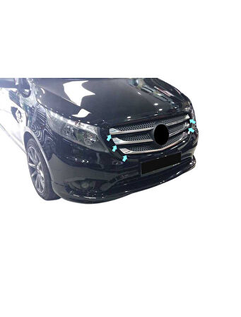 Ön Panjur Krom 5 Parça Vito W447 Van 2014 Ve Sonrası Modeller İçin