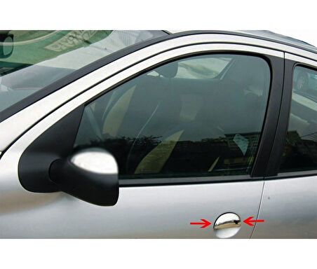 Kapı Kolu Krom 2 Kapı 206 Comfort Coupe 1998-2012 Arası Modeller İçin