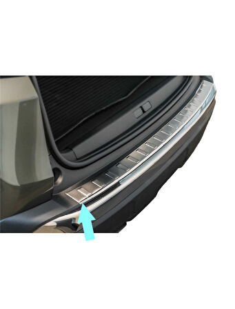 Arka Tampon Üst Eşik Krom 1 Parça Megane-4 HB 2016 Ve Sonrası Modeller İçin