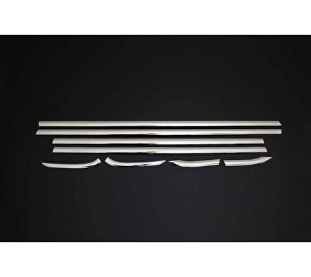 Cam Çıtaları Krom 8 Parça Fiesta-6 HB 5D 2009 Ve Sonrası Modeller İçin