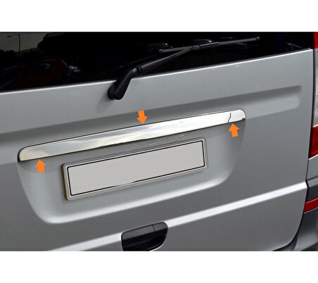 Bagaj Çıtası Krom Vito W639 Van 2004-2014 Arası Modeller İçin