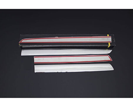 Yan Kapı Çıtası Krom 4 Parça Berlingo-2 Mini Van 2008-2018 Arası Modeller İçin