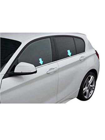 Cam Çıtaları Krom 4 Parça 1 Series F20 HB 5D 2013-2019 Arası Modeller İçin
