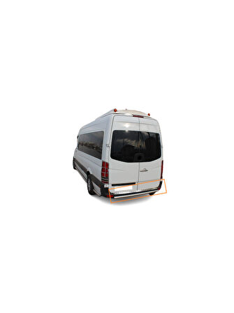 Arka Tampon Eşiği Krom Sprinter Van 2006-2018 Arası Modeller İçin