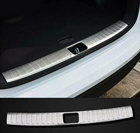 Bagaj İç Eşiği Krom Tucson SUV 2015 Ve Sonrası Modeller İçin