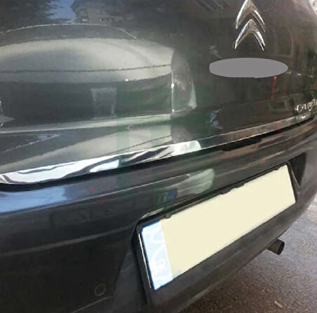 Citroen C-Elysee Bagaj Alt Çıta Krom SD 2012 Ve Sonrası Modeller İçin Uygun