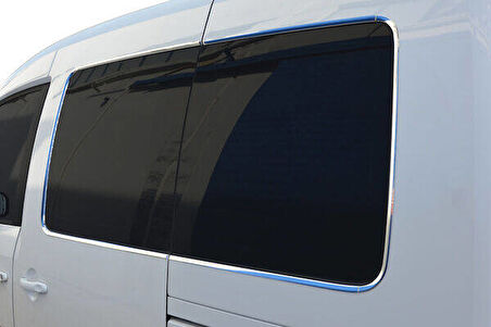 Cam Çerçevesi Krom Üst Kalite 12 Parça Caddy Mini Van 2003 Ve Sonrası Modeller İçin