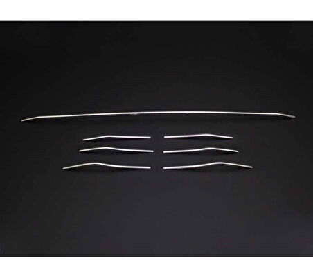 Ön Tampon Çıtası Krom 7 Parça Megane-4 HB 2016 Ve Sonrası Modeller İçin