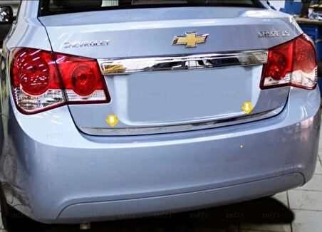 Chevrolet Cruze SD Bagaj Alt Çıta Krom 2009 Ve Sonrası Modeller İçin