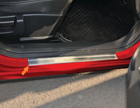 Kapı Eşiği Krom 2 Parça Juke SUV 2010 Ve Sonrası Modeller İçin