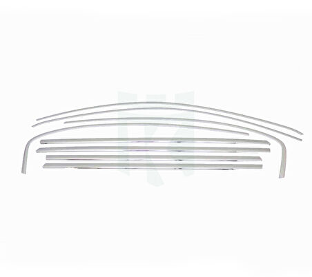 Egea 2 Cam Çerçevesi Seti Krom SD 2020 Ve Sonrası Modeller İçin