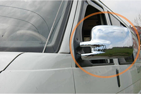 Ayna Kapağı Abs Krom 2 Parça T4 Transporter Van 1995-2003 Arası Modeller İçin