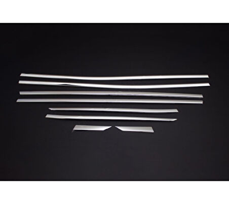 Cam Çıtaları Krom 8 Parça 3008 SUV 2016 Ve Sonrası Modeller İçin