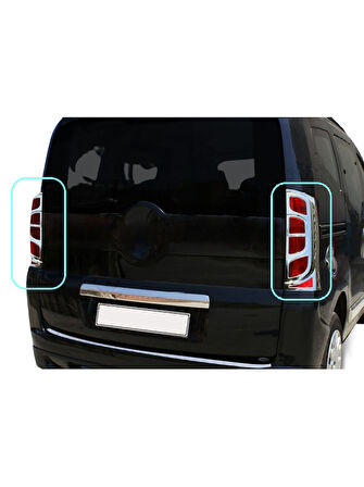 Stop Çerçevesi Abs Krom 2 Parça Nemo Mini Van MPV 2007 Ve Sonrası Modeller İçin