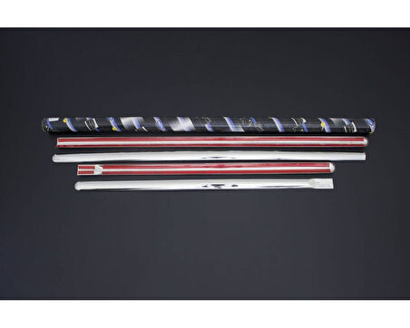 Yan Kapı Çıtası Krom 4 Parça Logan SD 2005-2012 Arası Modeller İçin