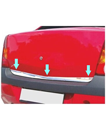 Bagaj Alt Çıta Krom Logan Facelift SD 2008-2013 Arası Modeller İçin