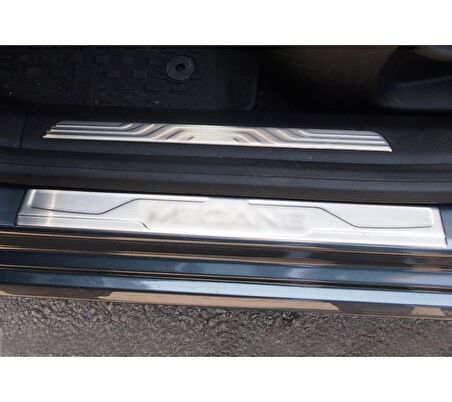 İç Kapı Eşiği Krom 4 Parça Megane-4 HB 2016 Ve Sonrası Modeller İçin