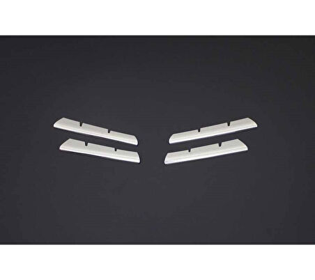 Renault Megane-2 SW Uyumlu Ön Panjur Krom 4 Parça 2006 - 2010 Arası Modeller İçin