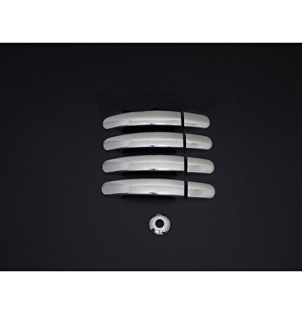 Kapı Kolu Krom 4 Kapı 9 Parça Tourneo Custom Van 2012 Ve Sonrası Modeller İçin