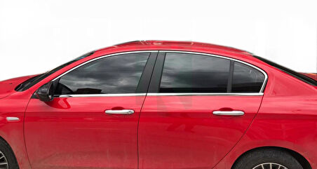 Egea 2 Cam Çerçevesi Seti Krom HB 2020 Ve Sonrası Modeller İçin