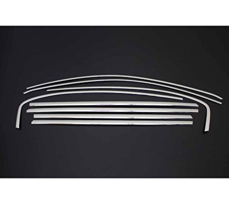 Egea 2 Cam Çerçevesi Seti Krom HB 2020 Ve Sonrası Modeller İçin