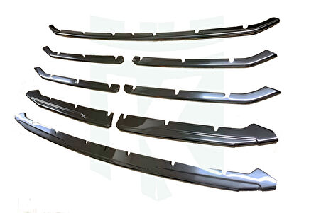 Ducato Ön Panjur Çıtası Krom 8 Parça 2016-2021