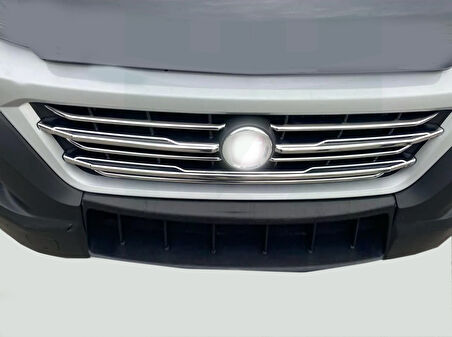 Ducato Ön Panjur Çıtası Krom 8 Parça 2016-2021