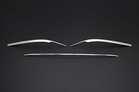 Passat B8.5 Arka Tampon Çıtası Krom 3 Parça SD / SW 2019 - 2023 Arası Modeller İçin