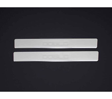 Kapı Eşiği Krom 2 Parça Doblo-2 Panel Van LAV 2010-2014 Arası Modeller İçin
