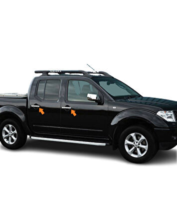 Kapı Kolu Krom 4 Kapı Navara Pikap 2006-2015 Arası Modeller İçin