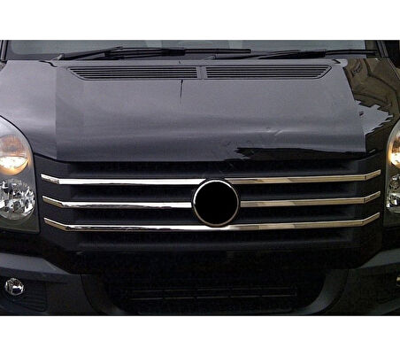 Ön Panjur Krom 5 Parça Alt Tek Parça Crafter Van 2012-2017 Arası Modeller İçin