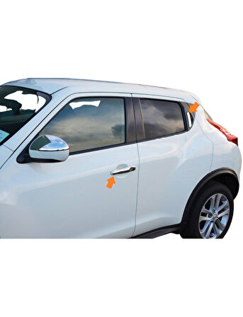 Kapı Kolu Krom 4 Kapı Juke SUV 2010 Ve Sonrası Modeller İçin