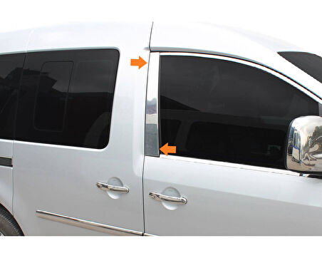 Kapı Direği Krom 2 Parça Caddy Mini Van 2003 Ve Sonrası Modeller İçin