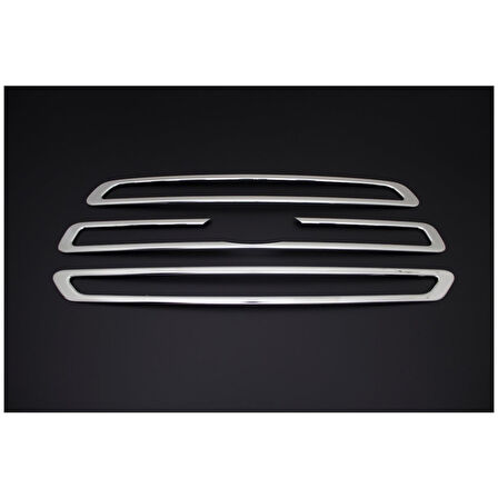 Ön Panjur Krom 3 Parça Transit Van 2014-2019 Arası Modeller İçin