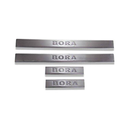 Kapı Eşiği Krom 4 Parça Bora SD 1998-2004 Arası Modeller İçin