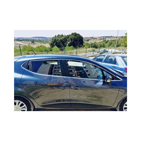 Cam Çerçevesi Krom 12 Parça Clio-4 HB 2012-2019  Arası Modeller İçin